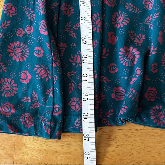 MATA TRADERS Floral Print Dress with 3/4 Length Sleeves - Picture 8 of 9